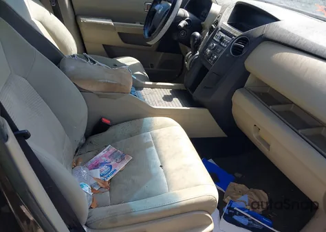 2012 Honda Pilot Lx из США, поврежденный, VIN 5FNYF3H27CB002097